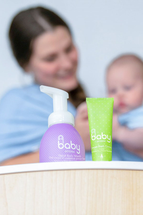 Gel corps et cheveux pour bébés