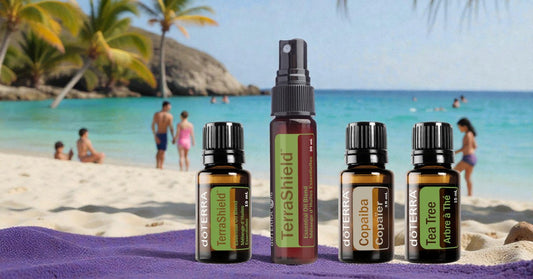 L’essentiel à apporter au soleil : un compagnon aromatique extérieur + pour apaiser la peau