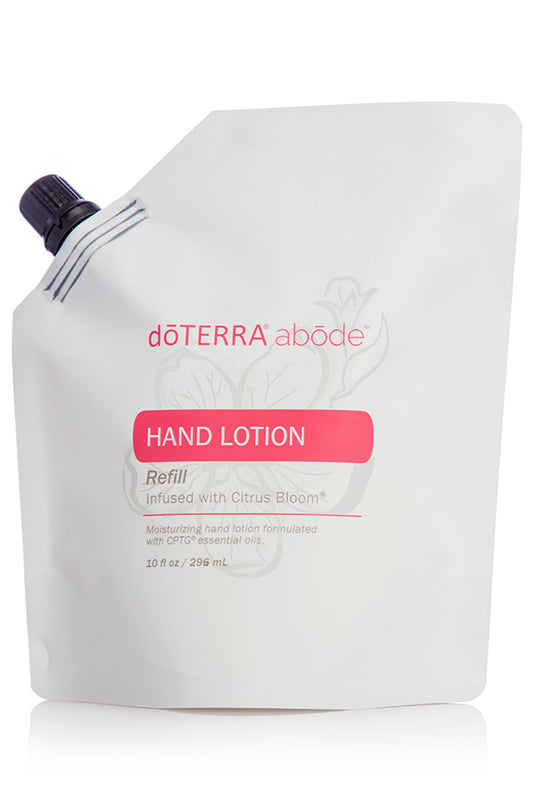 Recharge de lotion pour les mains abōde infusée du mélange Citrus Bloom